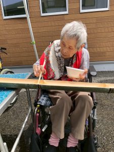夏本番！！恒例の流しそうめんを楽しみました！